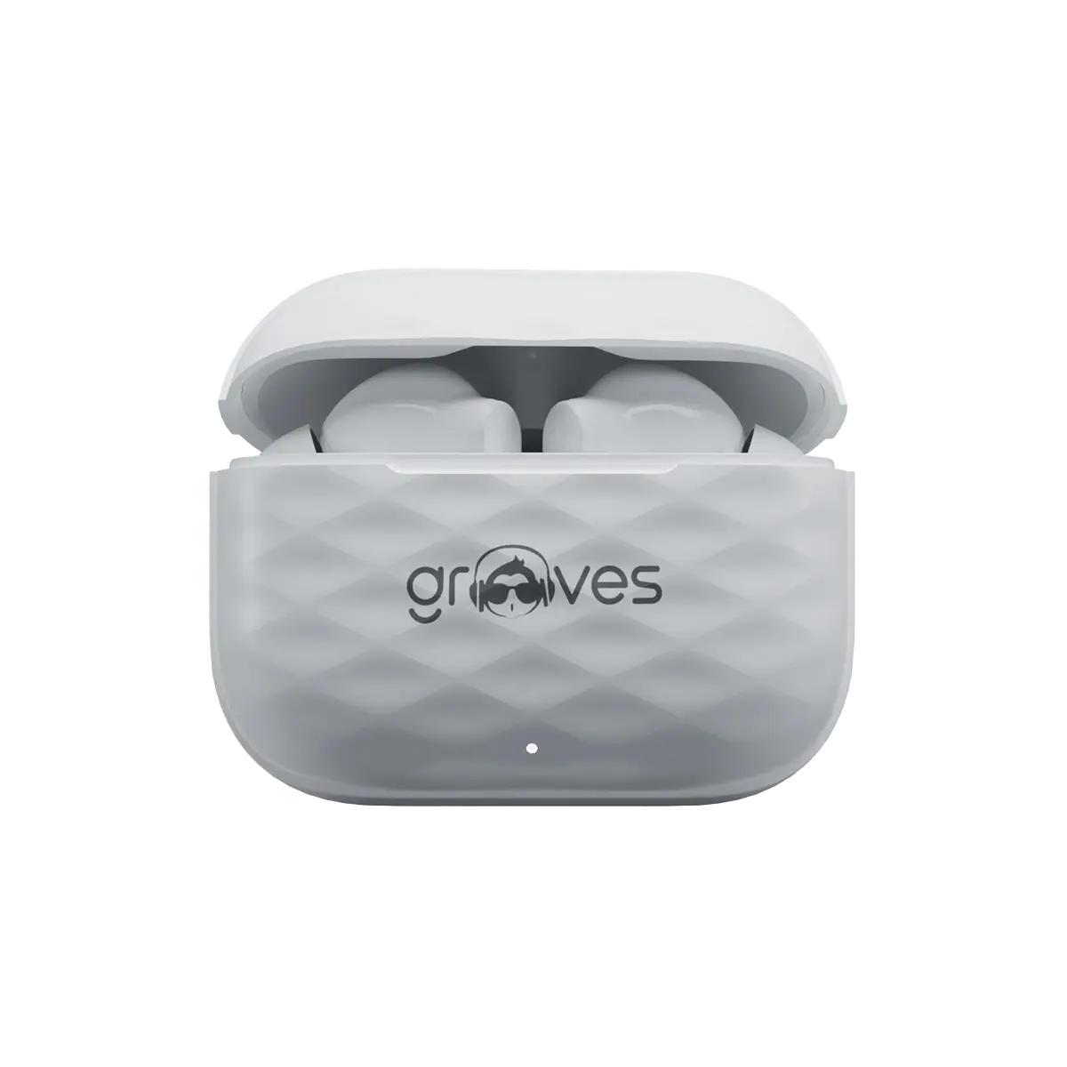 GROOVES INFINITY in White color - Earbuds by Grooves