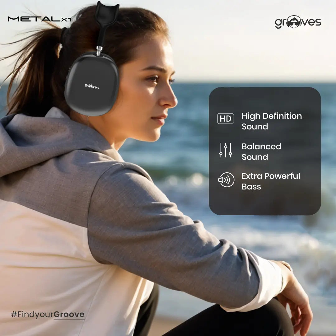 Grooves Metal X1 - Headphones by Grooves - gallery image 6