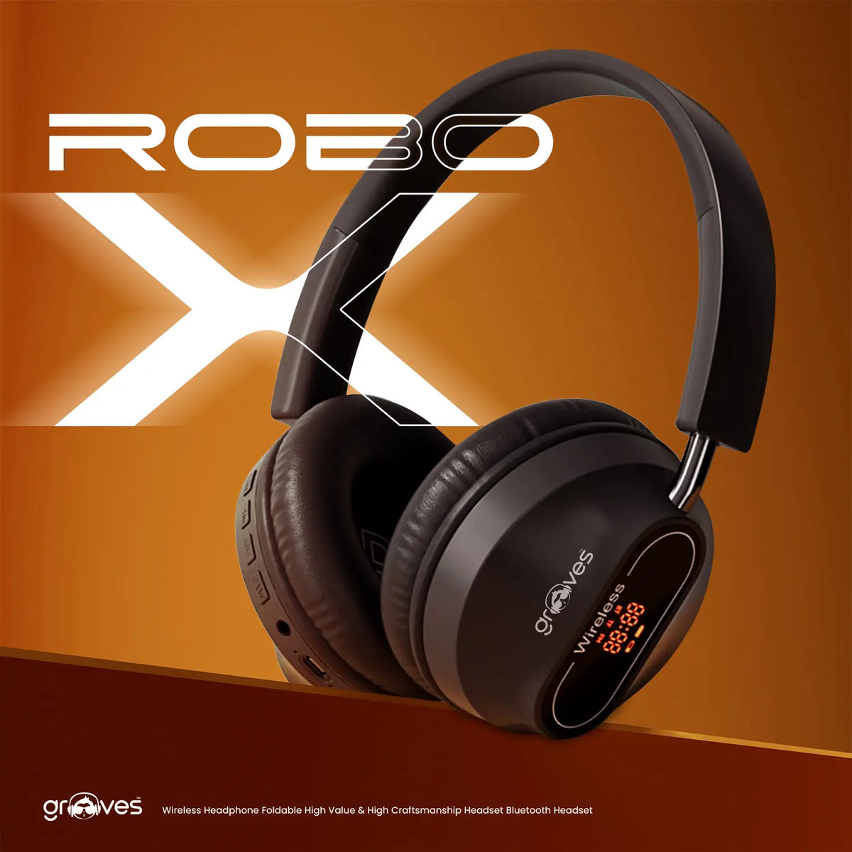 Grooves Robo X Thunder - Headphones by Grooves - gallery image 3