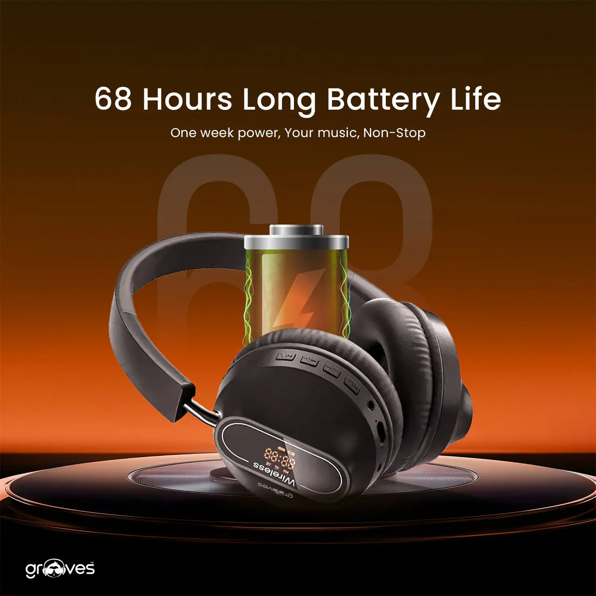 Grooves Robo X Thunder - Headphones by Grooves - gallery image 5