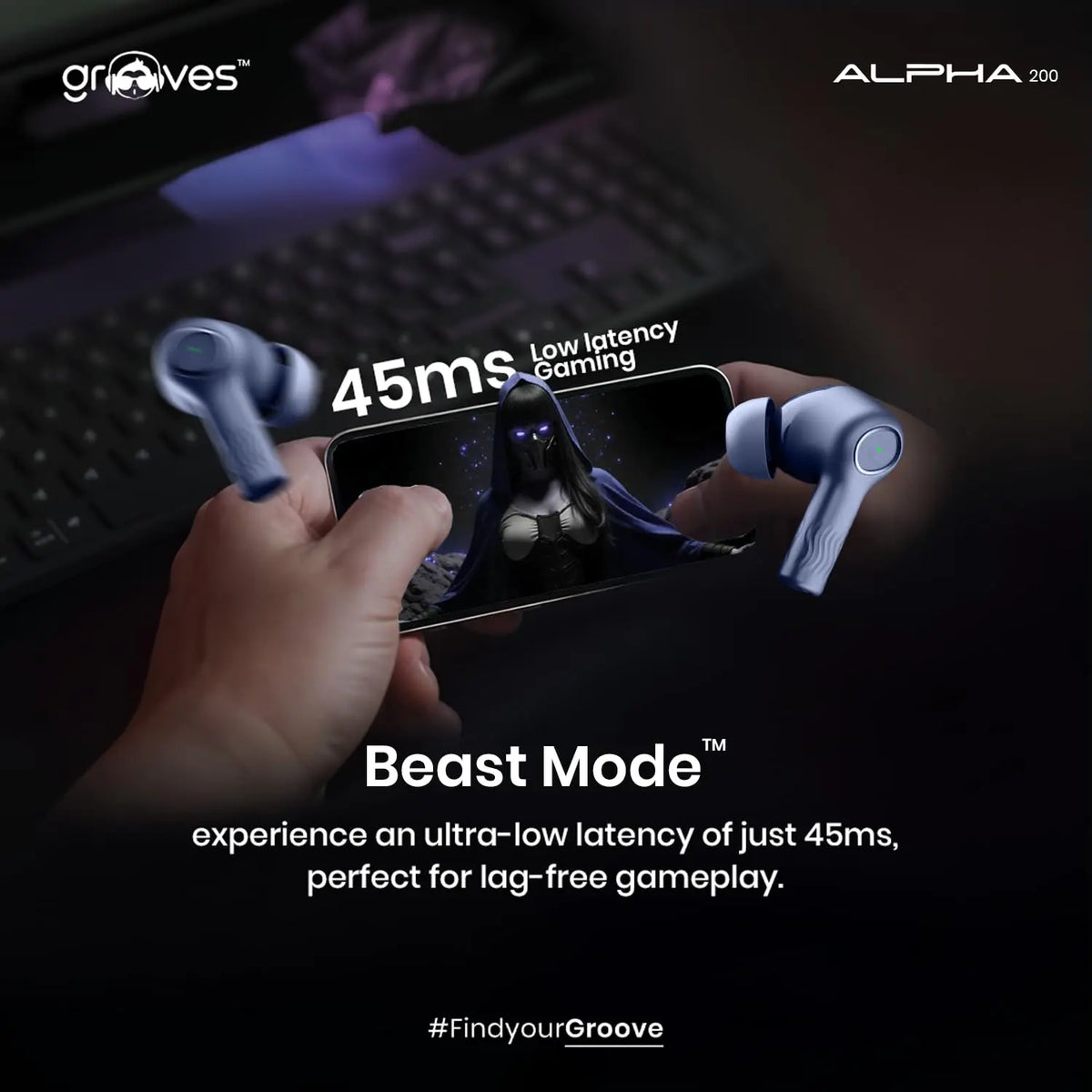 Grooves Alpha 200 with ANC - Earbuds by Grooves - gallery image 6