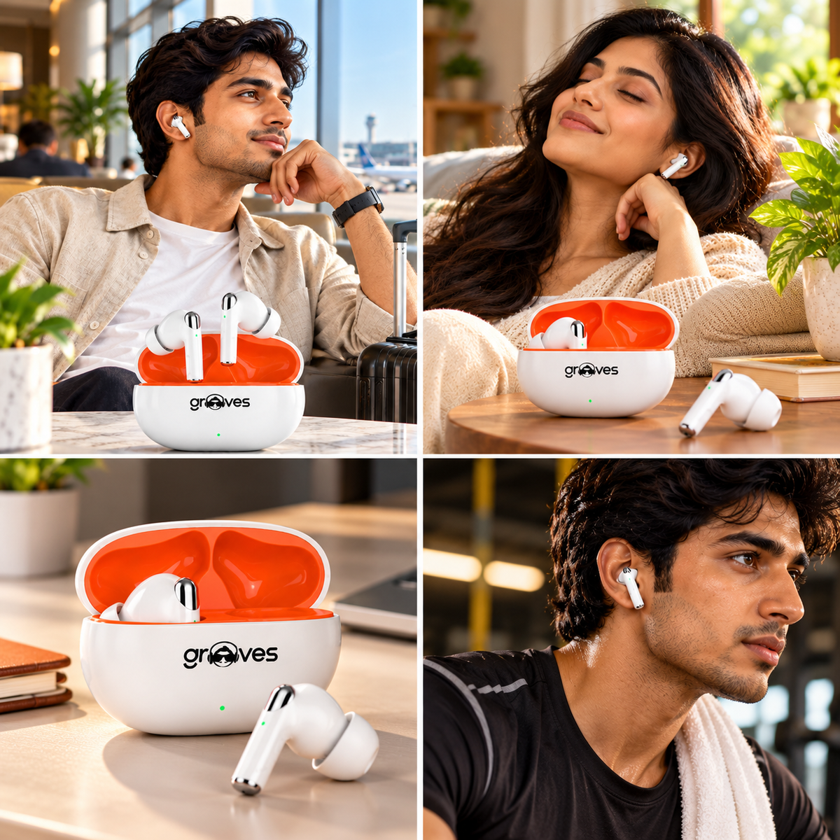 Grooves Beat 2.0 True Wireless Bluetooth Earbuds (TWS)